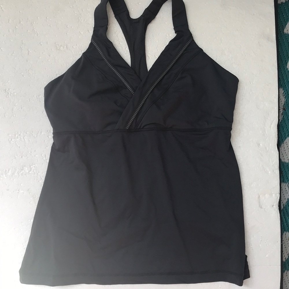 Lululemon size 12 gray tank